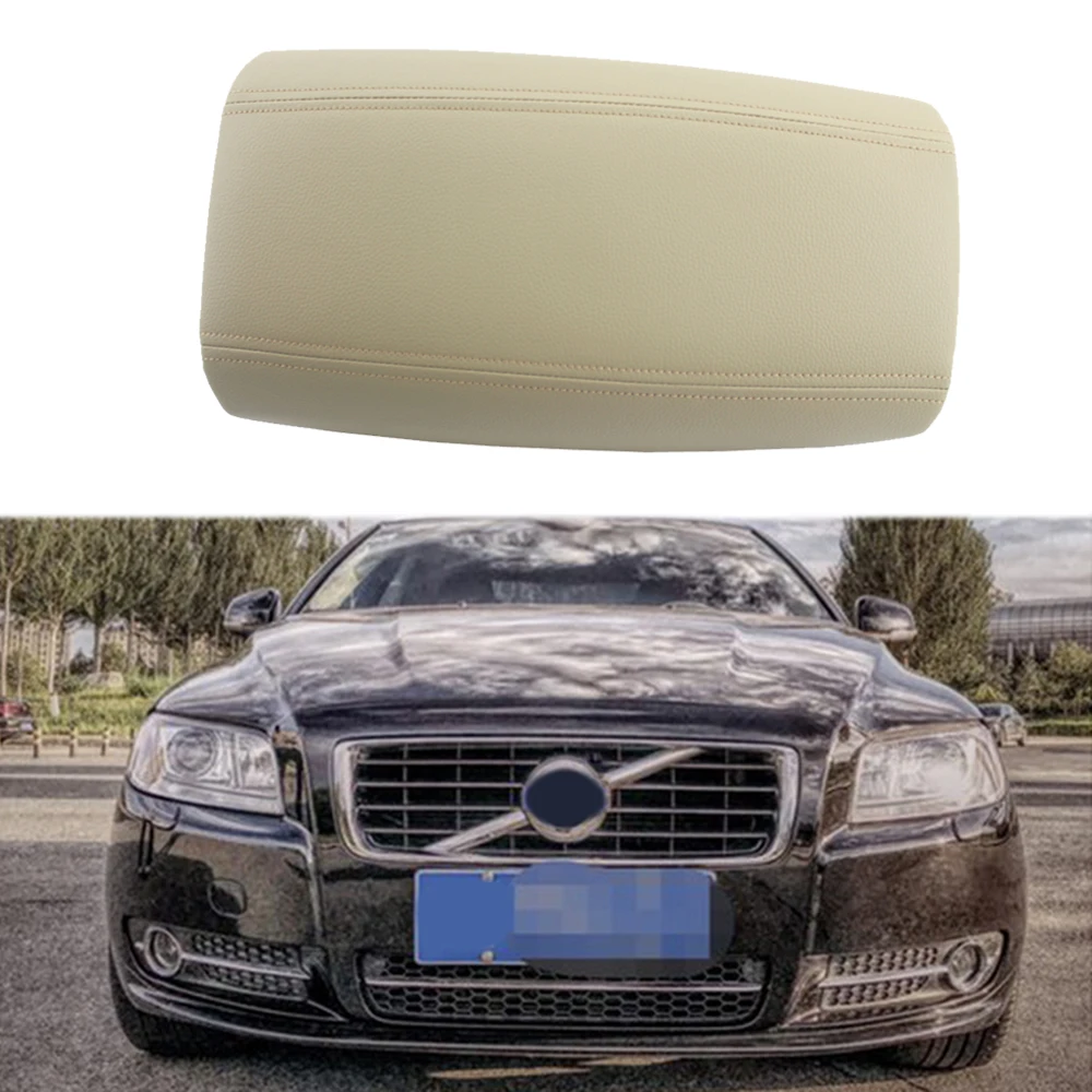 Автомобильный подлокотник кожаный чехол для центральной консоли Volvo S80 1999 2006