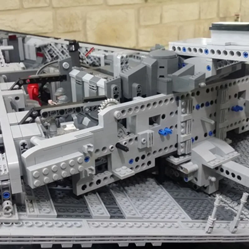 Новинка 15310 шт MOC 9018 имперский Звездный Разрушитель среднего размера ISD Полный