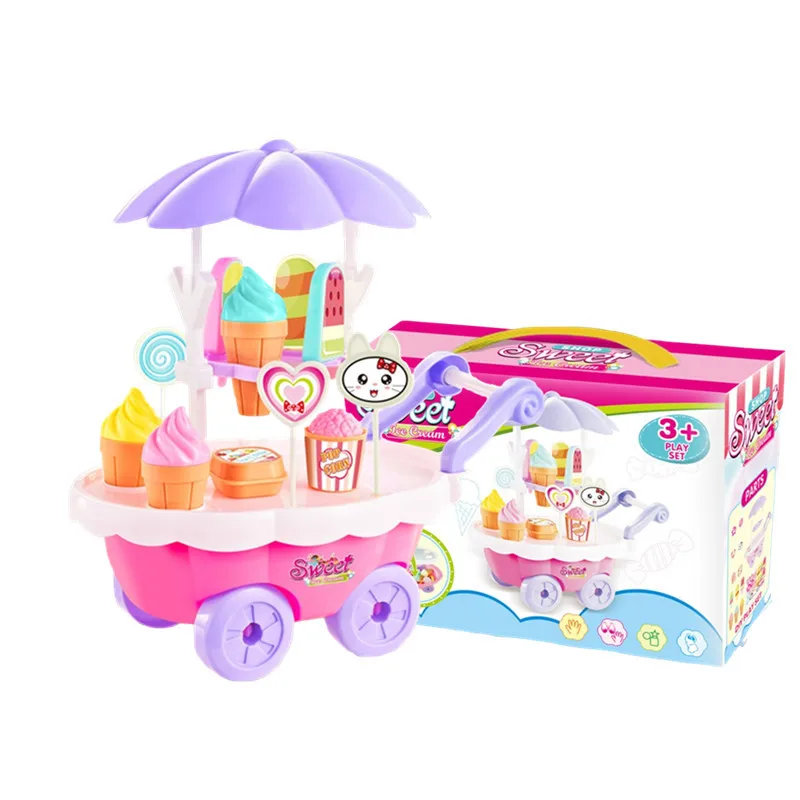 Супер Смешные 28 шт. Футболка с принтом мороженого автомобиля игрушки