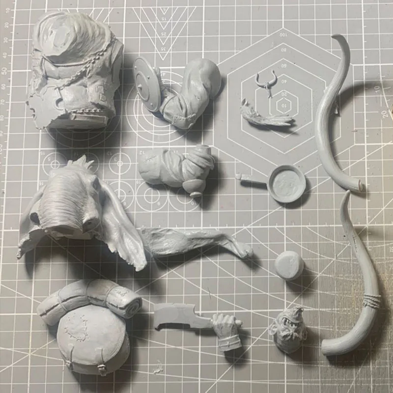 

110mm Boggs Hunter Fantasy Figure Resin Bust Character X343