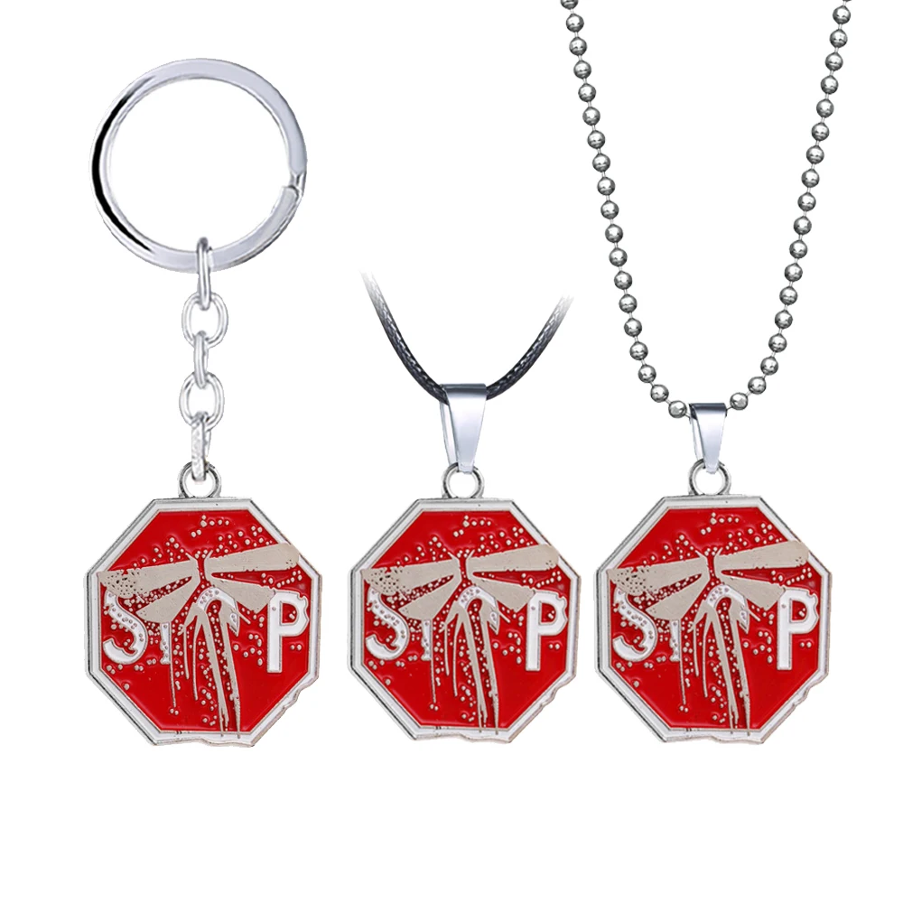 Брелок Game The Last of Us II для мужчин металлическая подвеска на цепочке ожерелье брошь