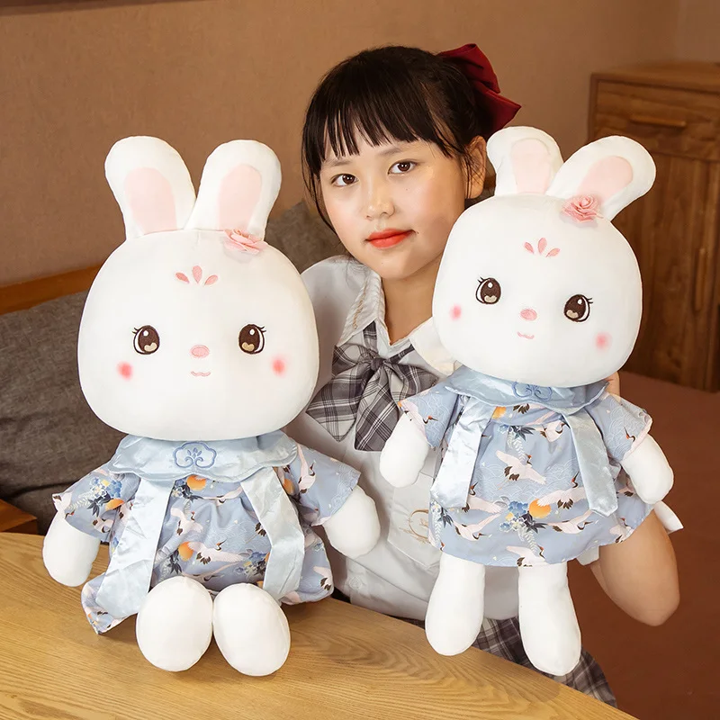 

Sakura Bunny Plush Rabbit Jouet En Peluche Lapin Sakura and Clothing Fabric Comfortable Insear Children's Birthday Holiday Gift