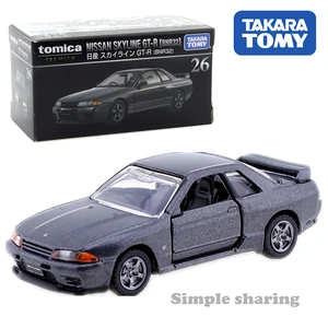 TAKARA TOMY TOMICA PREMIUM NO. 26 NISSAN SKYLINE GT-R BNR32 миниатюрная 1:62 Автомобильная игрушечная форма литая металлическая модель