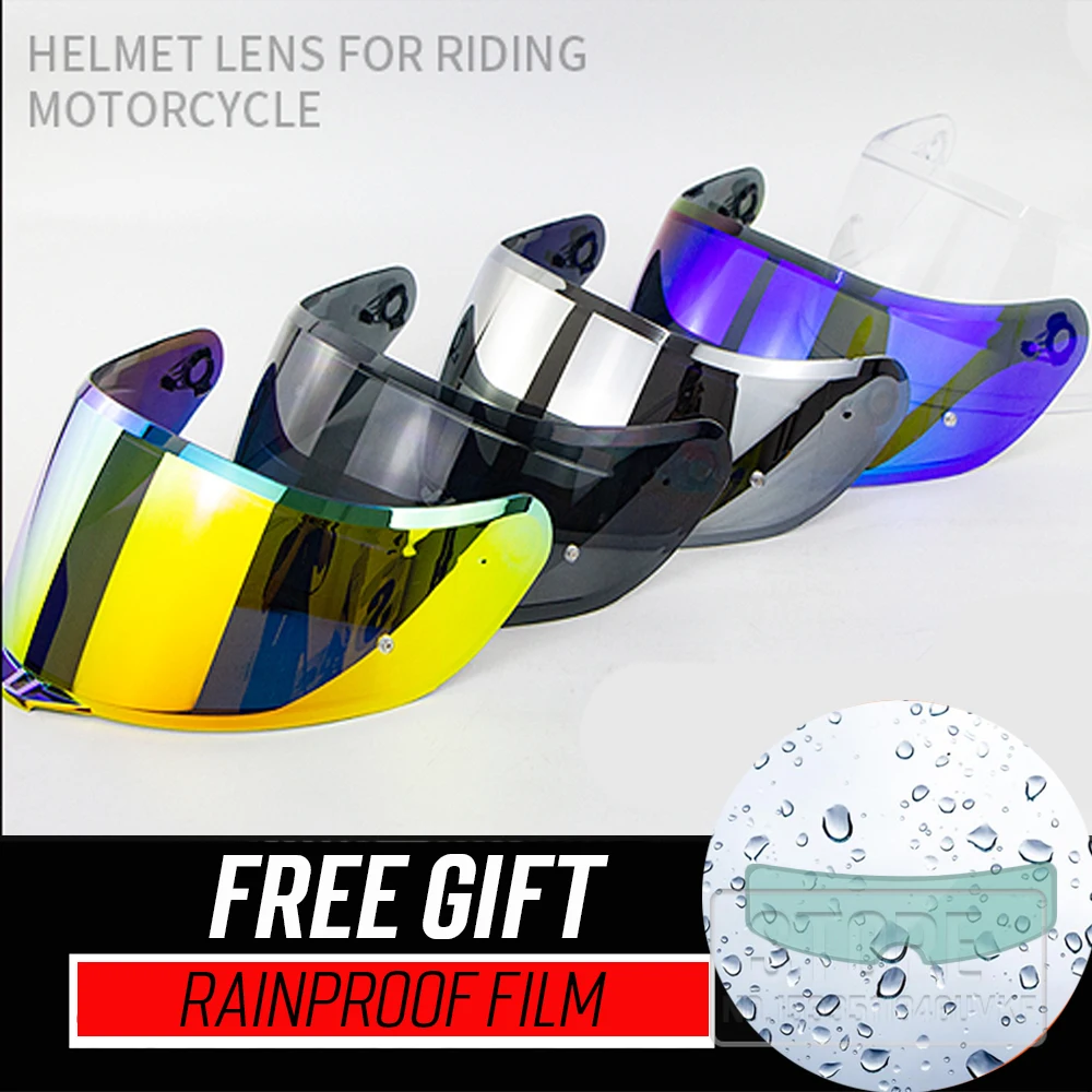 

Moto Casco Visor Lens Full Face Motorcycle Helmet Casco Visors Accessories for AGV K1 K3SV K5 Capacete Revo Lens Shield