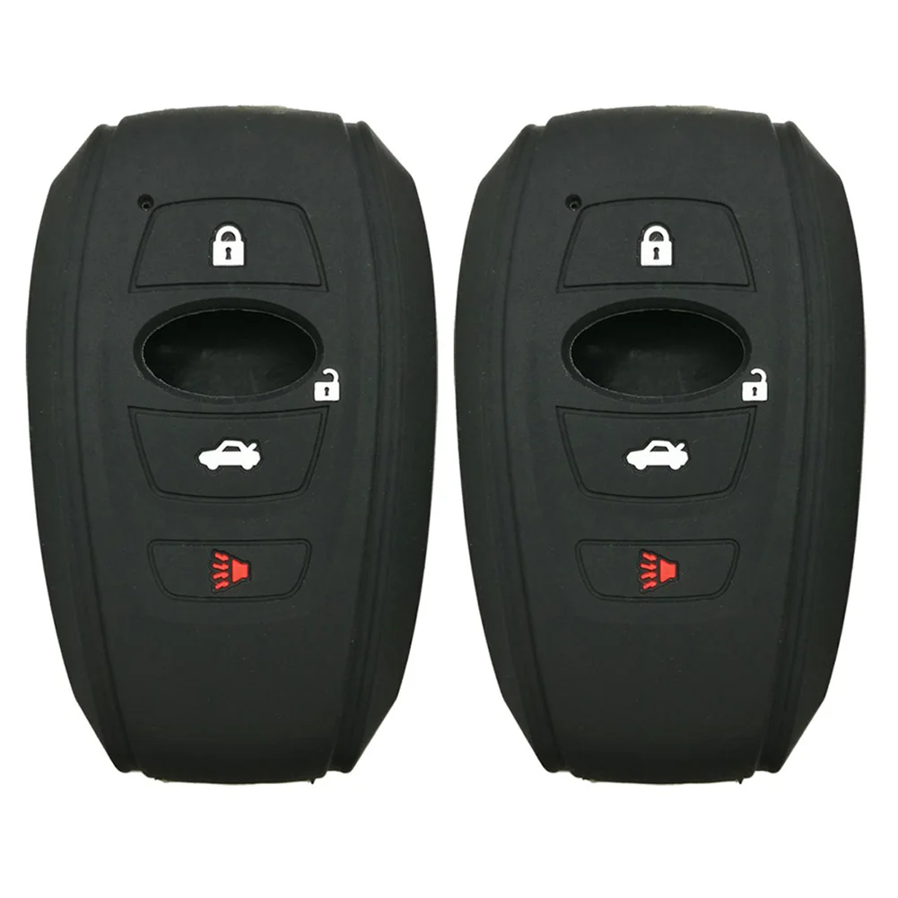 2 шт. автомобильный мягкий силиконовый брелок для ключей аксессуары Защита от