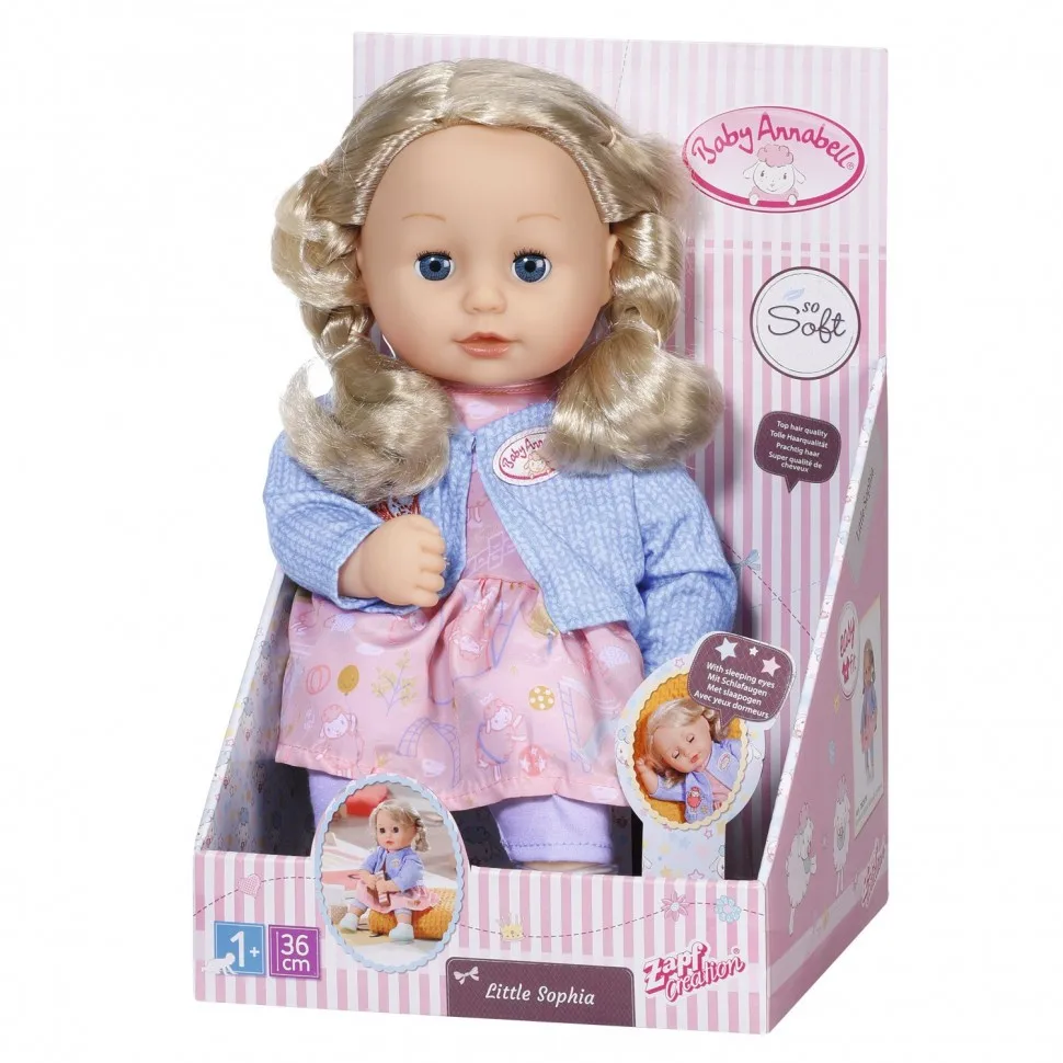 Кукла Zapf Creation Baby Annabell Маленькая София 702970 | Игрушки и хобби