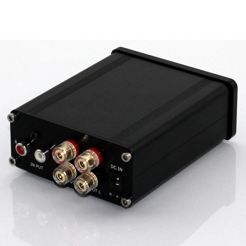 

Mini Digital Audio Power Amplifier HiFi TPA3116 2.0 Stereo Music 2-Channel 50W*2 Black Chassis Power Amplifier