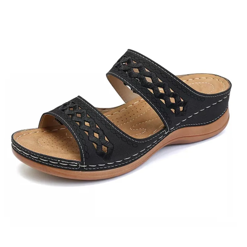 

2021 Woman Shoes Summer Comfortable Women Wedges Sandals Platform Casual Women's Sandals Beach Soft Female Loafers sandals