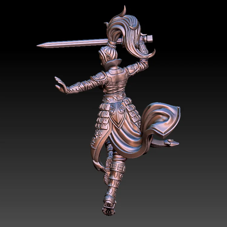 New Dragon 3d STL Model for CNC Router Engraver Legends and Gods of China Hua Mulan 3D Carved Figure Sculpture in File | Инструменты