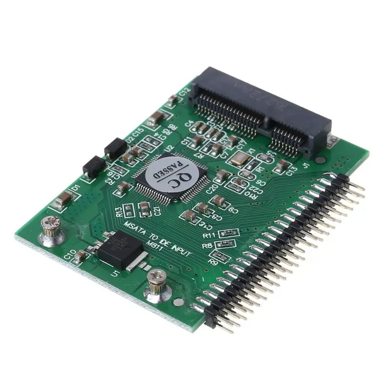 MSATA SSD жесткий диск для 44 Pin IDE конвертер адаптер 2 5 дюймов HDD ноутбука | Компьютеры и