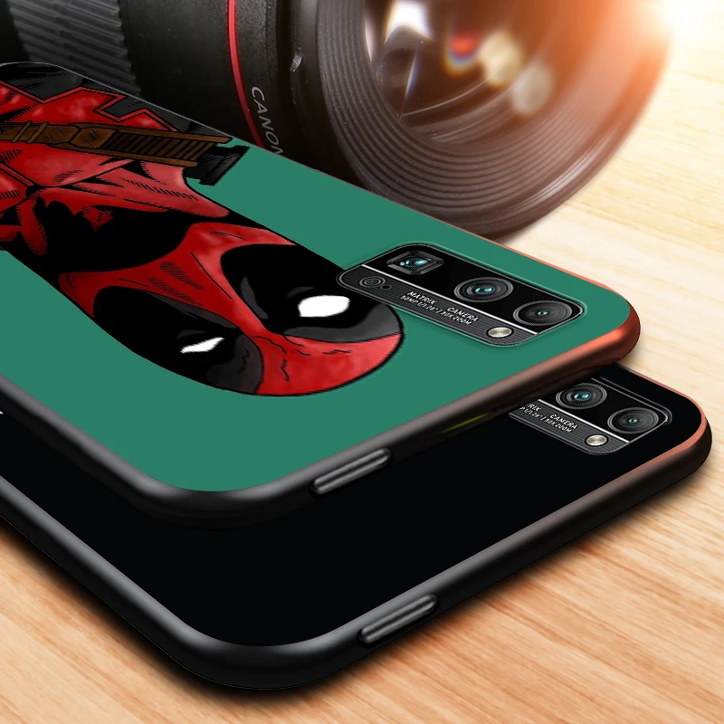 

Marvel Deadpool for honor 8 9 10 10i 20 20i 20E 20S View 20 30 30i 30S 10X X10 V20 V30 Pro Plus Lite RU Black Phone Case