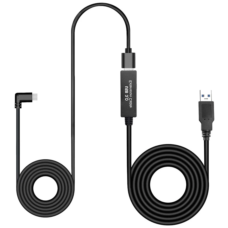 1 набор всего 8M/26Ft USB стабильный кабель для передачи данных совместим с Oculus Quest Link
