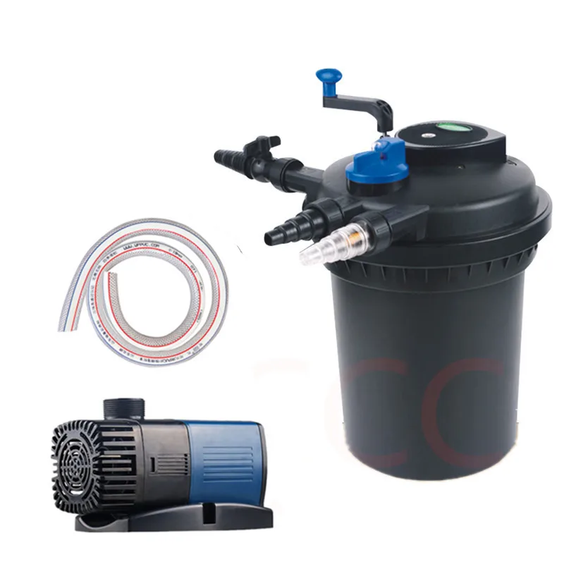 CPF-10000 A SET CPF2500 CPF5000 CPF10000 CPF15000 CPF20000 CPF30000 CPF50000 фильтр для пруда и бассейна био давление УФ фильтр сельскохозяйственная вода purifi - Цвет: CPF-10000 A SET