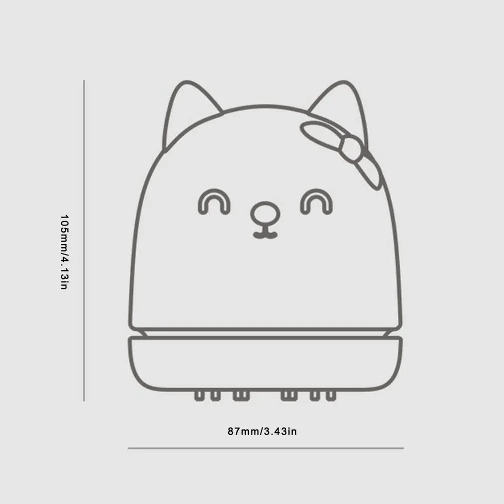 

Mini Cute Pet Cat Desktop Vacuum Creative Cleaner Handheld Usb Charging Portable Mini Vacuum Cleaner Built-in Lithium Battery