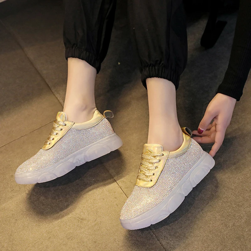 Новинка Брендовые женские кроссовки сезон весна-лето модная обувь на платформе