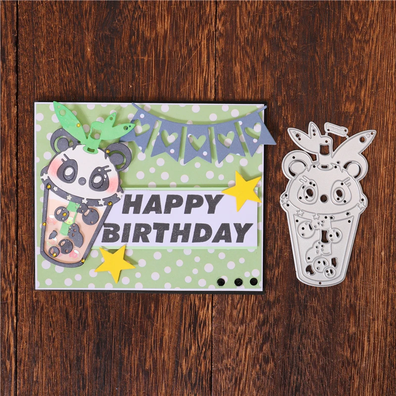 Металлические вырубные штампы DiyArts жемчужные молочные чайные чашки формы для