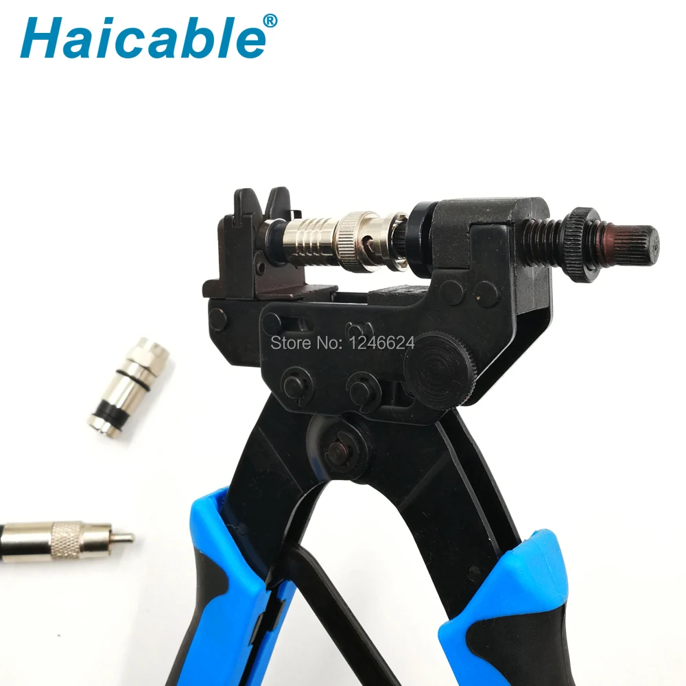 Bnc Keystone Jack RG59 RG6 F RCA HT-510B телекоммуникационный коаксиальный обжимной инструмент в