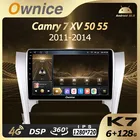 Ownice K7 6G Оперативная память 128 Встроенная память Android 10,0 авто для Toyota Camry 7 XV 50 55 2011-2017 аудио радио 4 аппарат не привязан к оператору сотовой связи 5G Wi-Fi коаксиальный кабель
