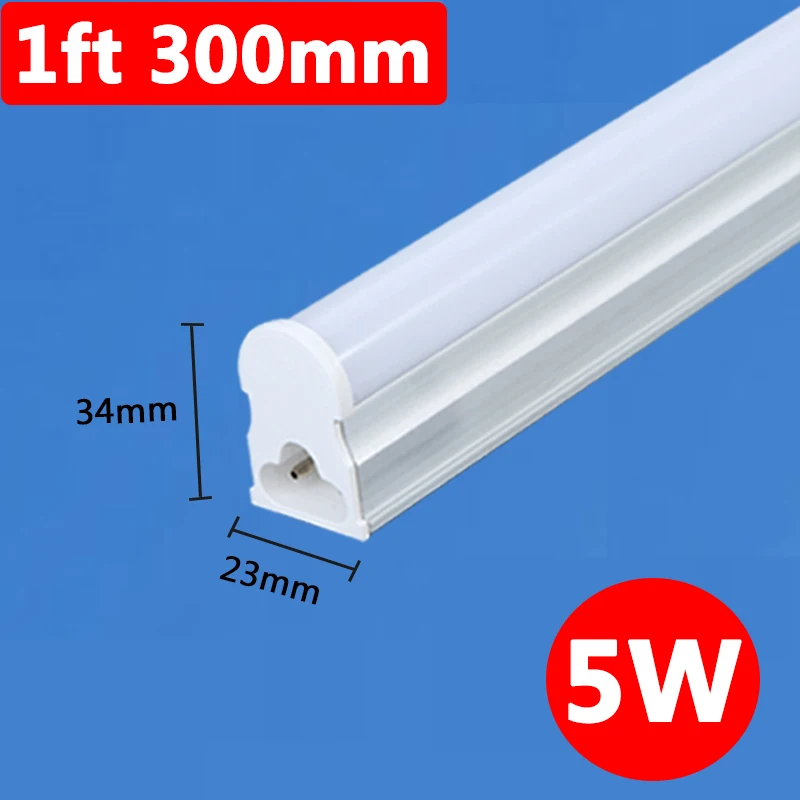 5W 30CM 10 шт. T5 пробки СИД светильник 120 см 120 мм 90 см 60 см 30 светодиодные трубки лампы Настенный светильник 5 Вт 9 Вт, 15 Вт, 18 Вт, 220V дома светильник ing T5 4ft 3ft трубки - Испускаемый цвет: 5W 30CM