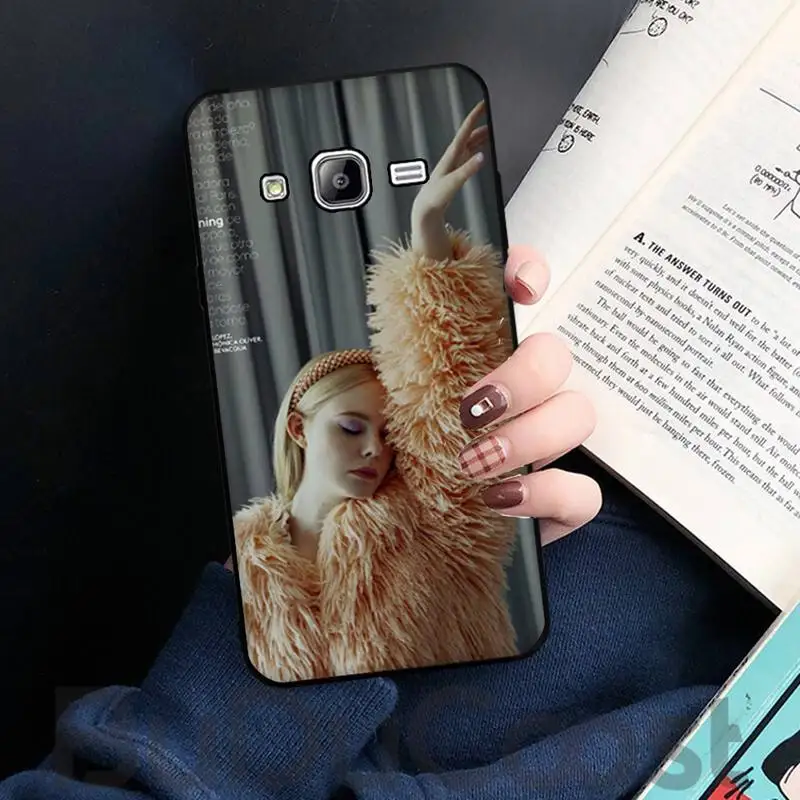 

American child star Mary Elle Fanning Phone Case For Samsung Galaxy J7 J6 J8 J4 J4Plus J7 DUO 2018 J7NEO J7Core J2 J5 J7 Prime