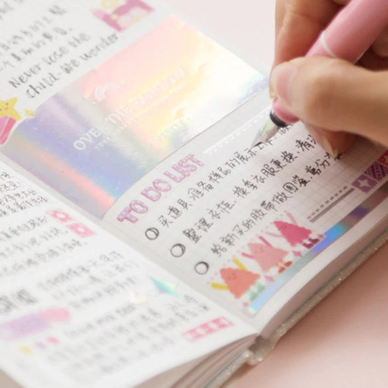 Светильник роскошный алмаз текстура недельный планировщик Тетрадь дневник