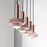 Nordic candles chandelier LED Golden replica designer For Living room Kids room Kitchen copper lamp cage light