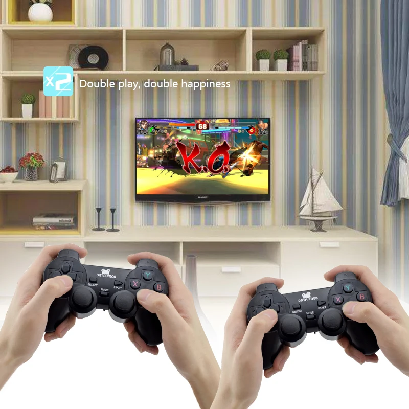 джостик для телефона пк Беспроводной игровой джойстик Data Frog 2 шт. Android 4G геймпад ПК