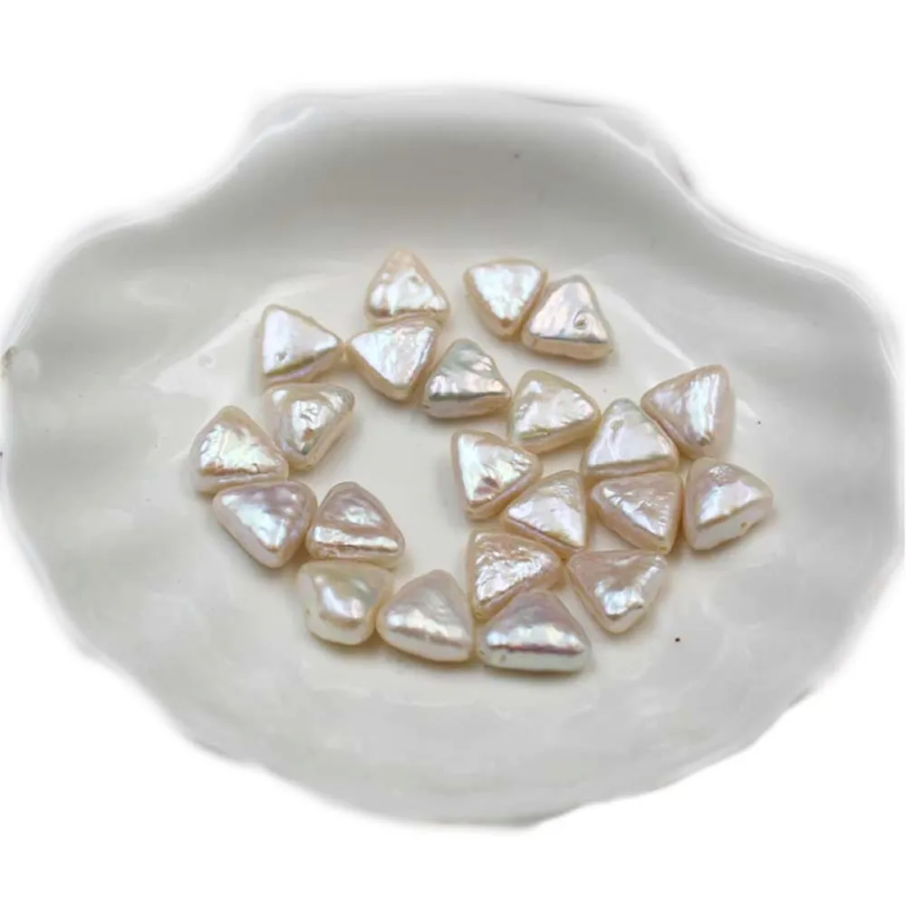 

Natural Freshwater Pearls Handmade Triangle Baroque Pearls Used in Jewelry Making DIY Bracelet Necklace Jewelry Accessories