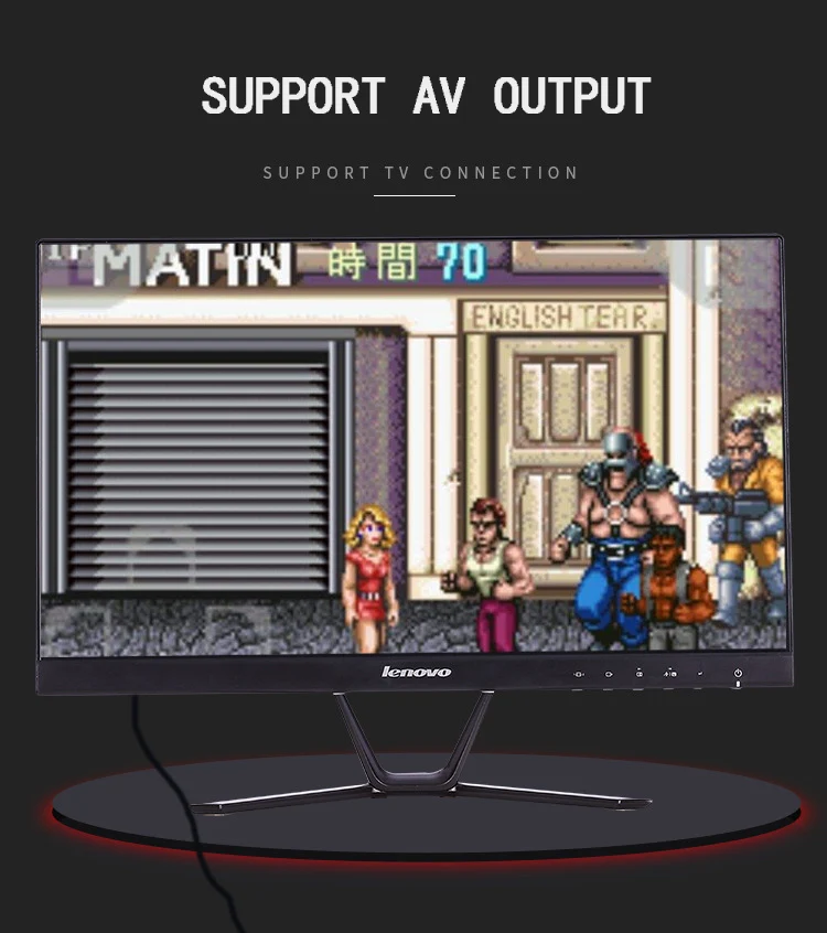 Ретро ручной игровой плеер 5,1 дюймов HD экран 8 Гб rom встроенный 3000+ игры ТВ выход Мультимедиа Видео игровая консоль