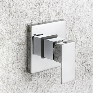 Смеситель для душа SKOWLL, латунный кран для ванной комнаты, горячая и холодная вода, настенный кран