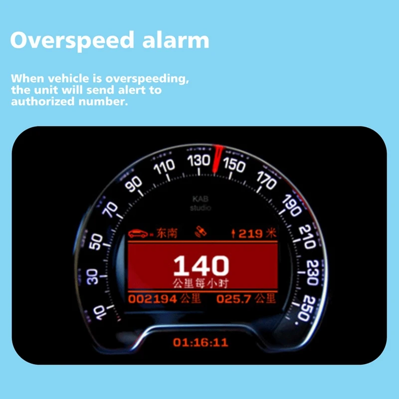 Автомобильный GPS трекер GT06 LBS локатор с дистанционным управлением отключением