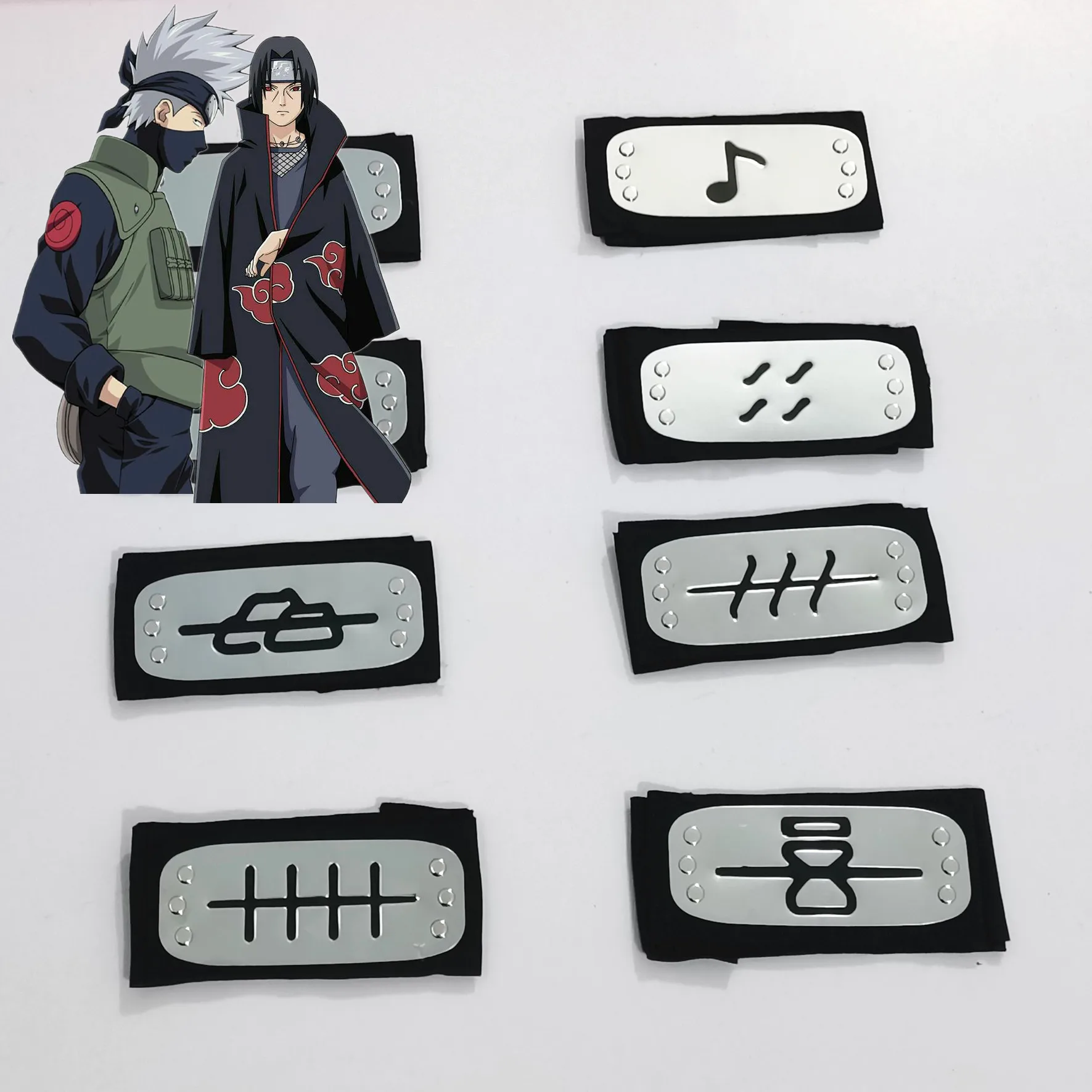 Повязка на голову &quotАниме&quot Hapyto Akatsuki Учиха Konoha производства компании &quotKakashi&quot