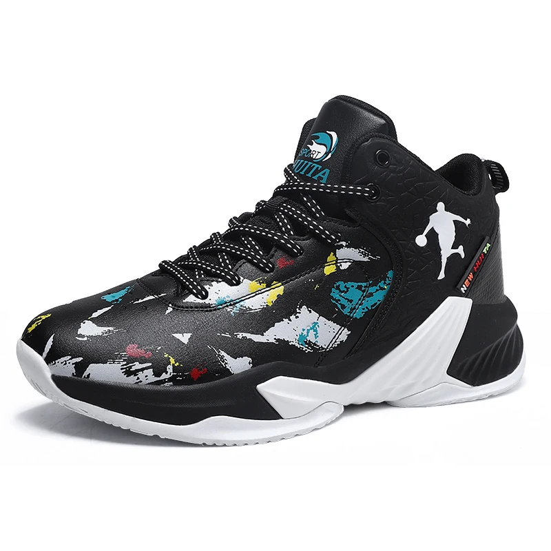 

New Fashion Men Basketball Shoes Breathable Non-Slip Casual Sports Shoes Outdoor Training Athletic Women Basketball Sneakers