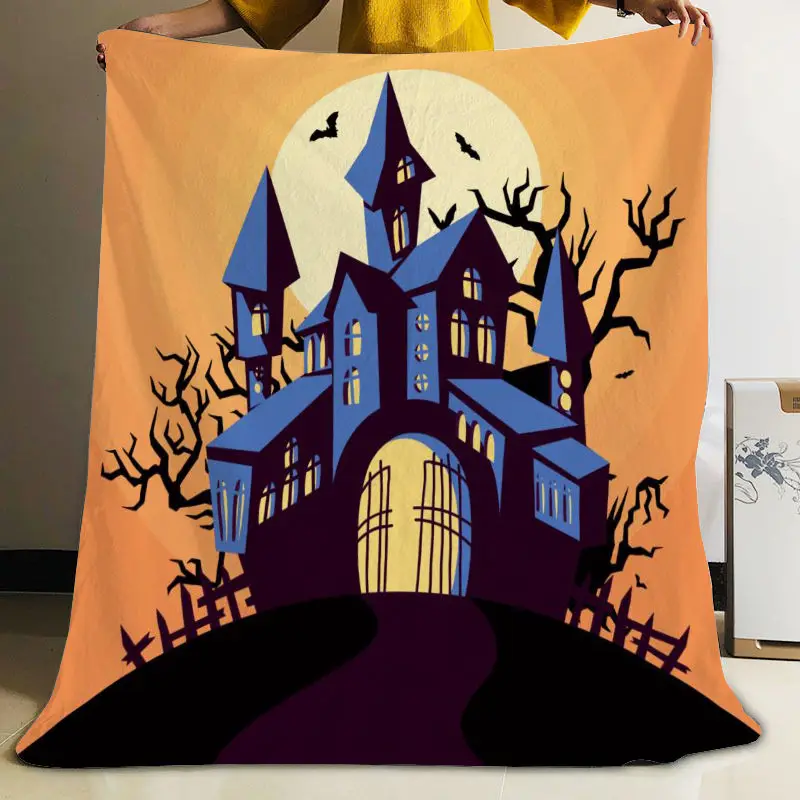 ?? Musifeカスタムハロウィンフランネル毛布デザイン独自の毛布フランネル毛布ソファdiyのドロップシッピング