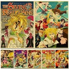Винтажный постер Jpanese Anime семи смертных грехов, ретро постер, Картина на холсте, настенные принты для бара и домашнего декора, Картина на холсте