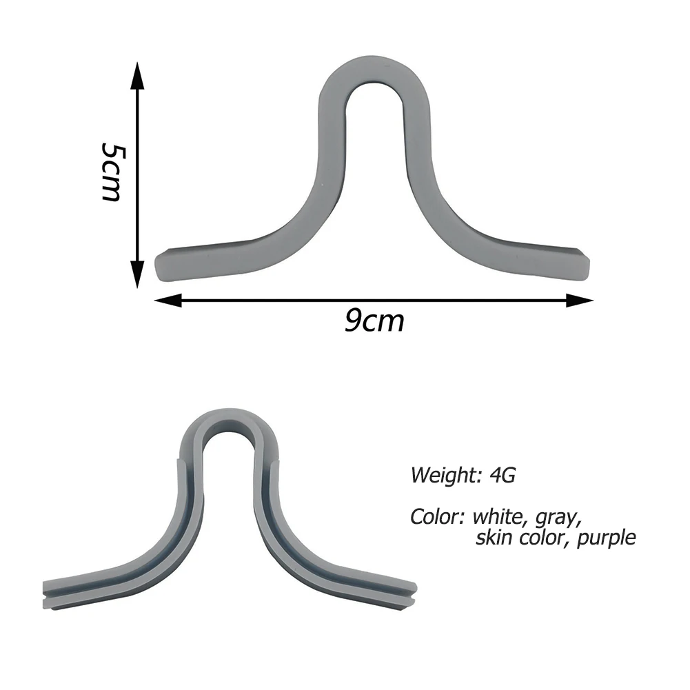 

Portable Nose Clip Bridge Mask Holder Bar Strip Bracket Anti-fogging Nose Pad Reusable Facemask Clamp Home Products Accessories