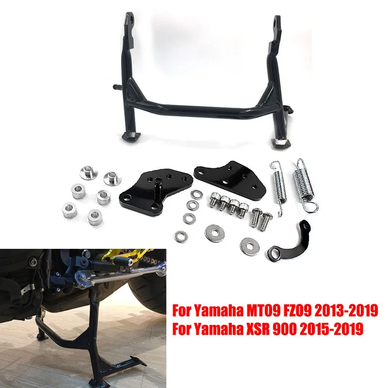 Центральная подставка для ног боковая крепления Yamaha MT09 FZ09 MT 09 FZ XSR900 2013 2019|Накладки