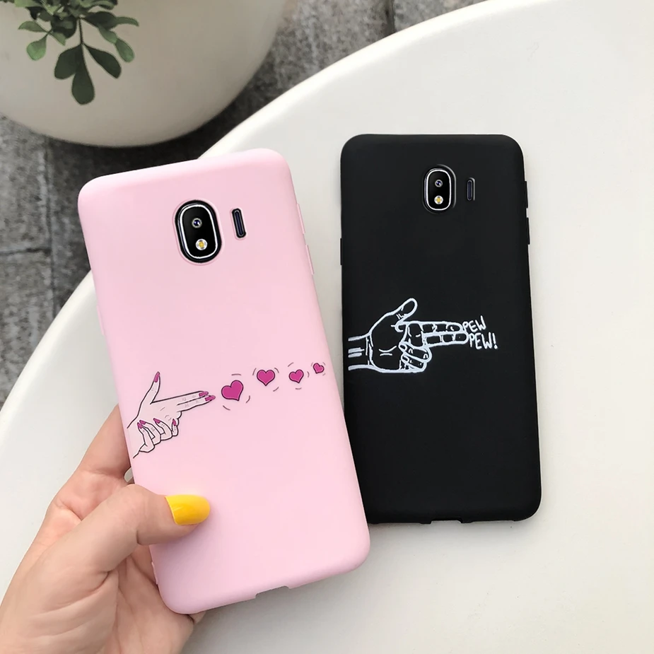 Чехол для телефона с изображением ручного пистолета Samsung J4 2018 чехол задняя крышка