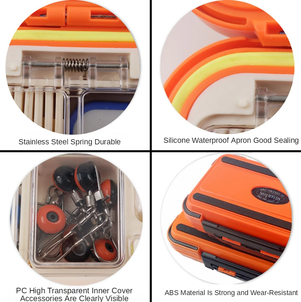 Коробка для рыболовных снастей водонепроницаемые аксессуары крючки приманки