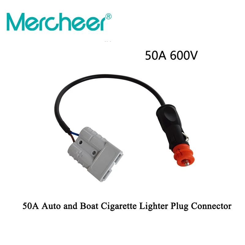 

30CM 50A Auto and Boat Cigarette Lighter Plug Socket Connector