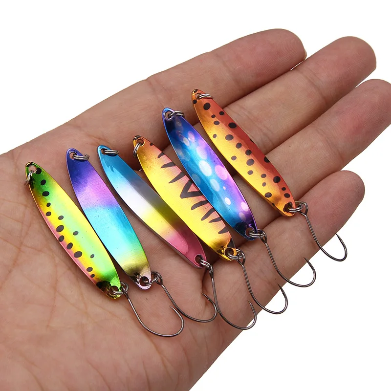 Рыболовные приманки Peche Spinner форель ложка Shads воблеры джиг VIB жесткие с блестками