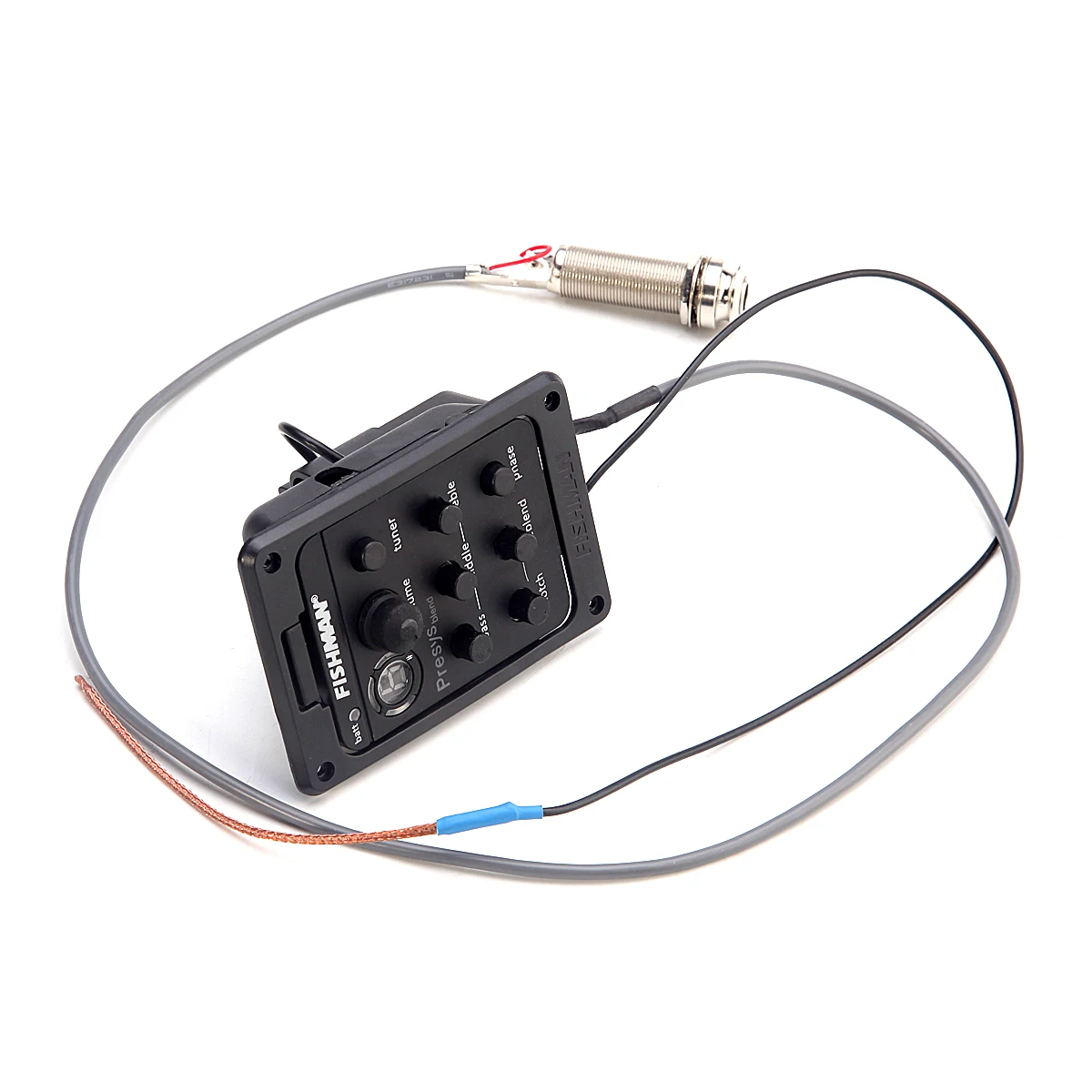 Горячая Распродажа Fishman 301 EQ тюнер Piezo Mic Presys Mischung Akustik gitborn Pickup Preamp | Спорт и