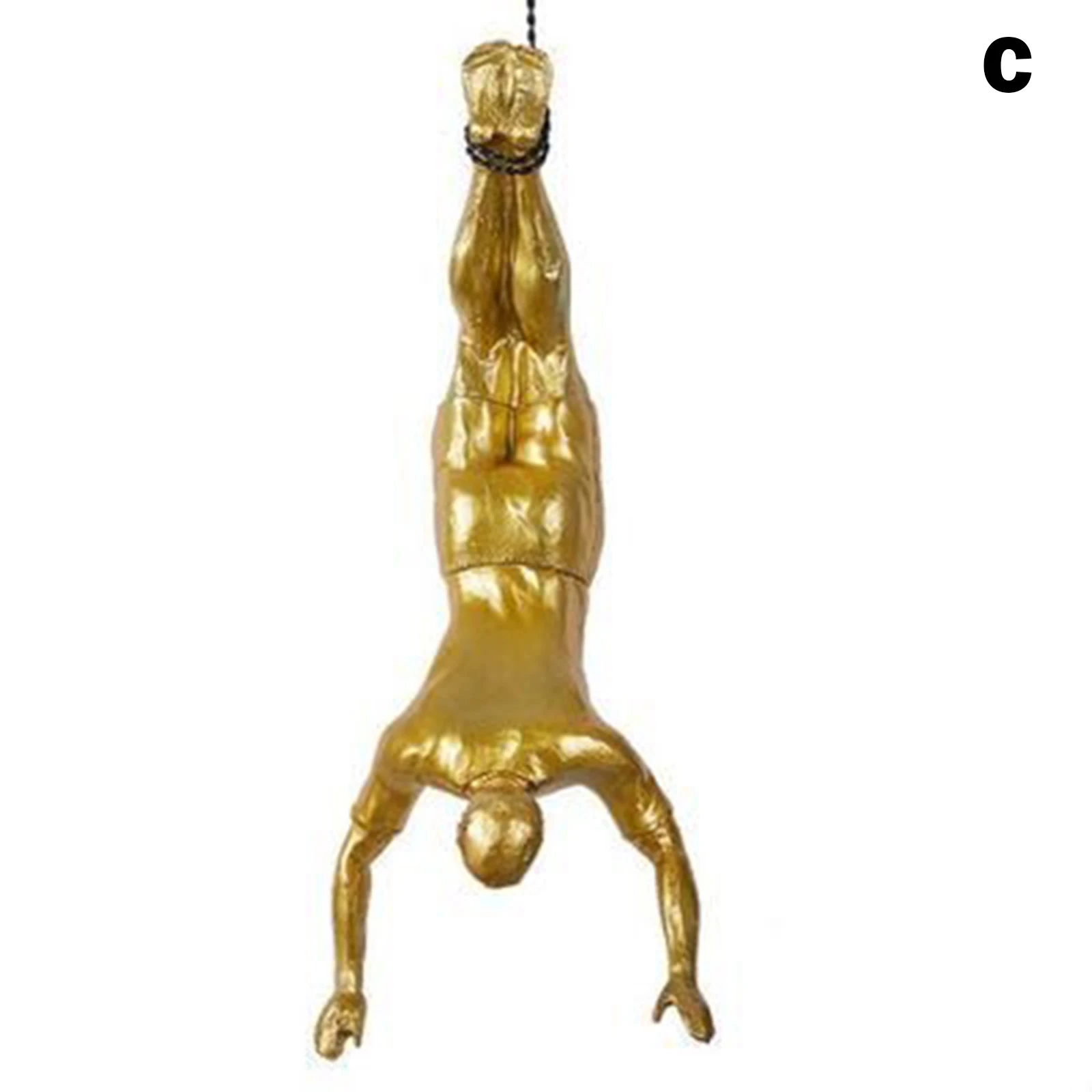 

N Wall Decoration Nordic Style Retro Man Climbing Wall Background Wall Decorations Hanging Statue Living Room Background NE
