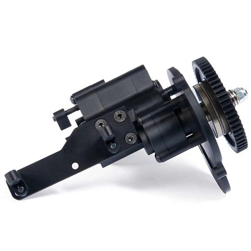 

2 Pcs RC Car Part: 1 Pcs Metal Shovel & 1 Pcs 2 Speed Transfer Transmission Gear Box Center Gearbox with Gearbox Cover