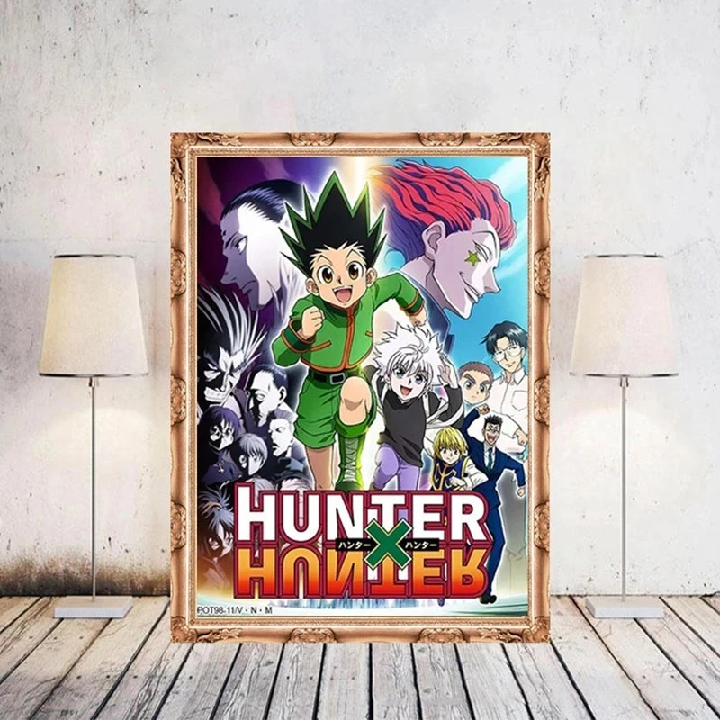 Hunter X Аниме Wall Art Печать плакатов Скандинавская Картина на холсте фотографии