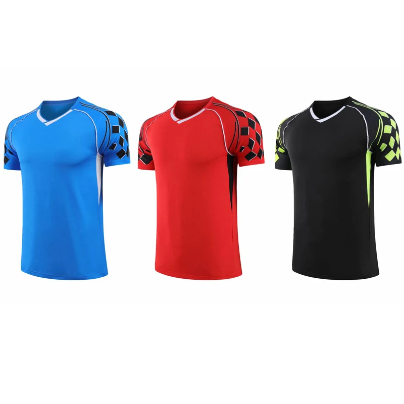 

Рубашки для бадминтона для мужчин и женщин, летняя футболка с коротким рукавом для настольного тенниса, быстросохнущая спортивная одежда, д...