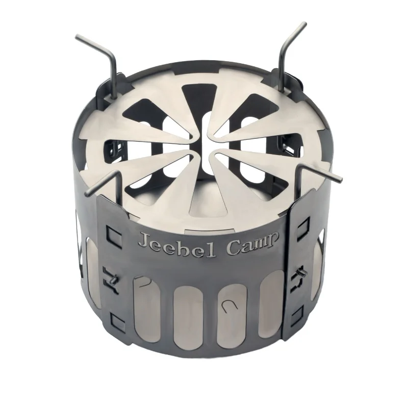 Титановая Складная спиртовая подставка для жарки портативная топливная печь