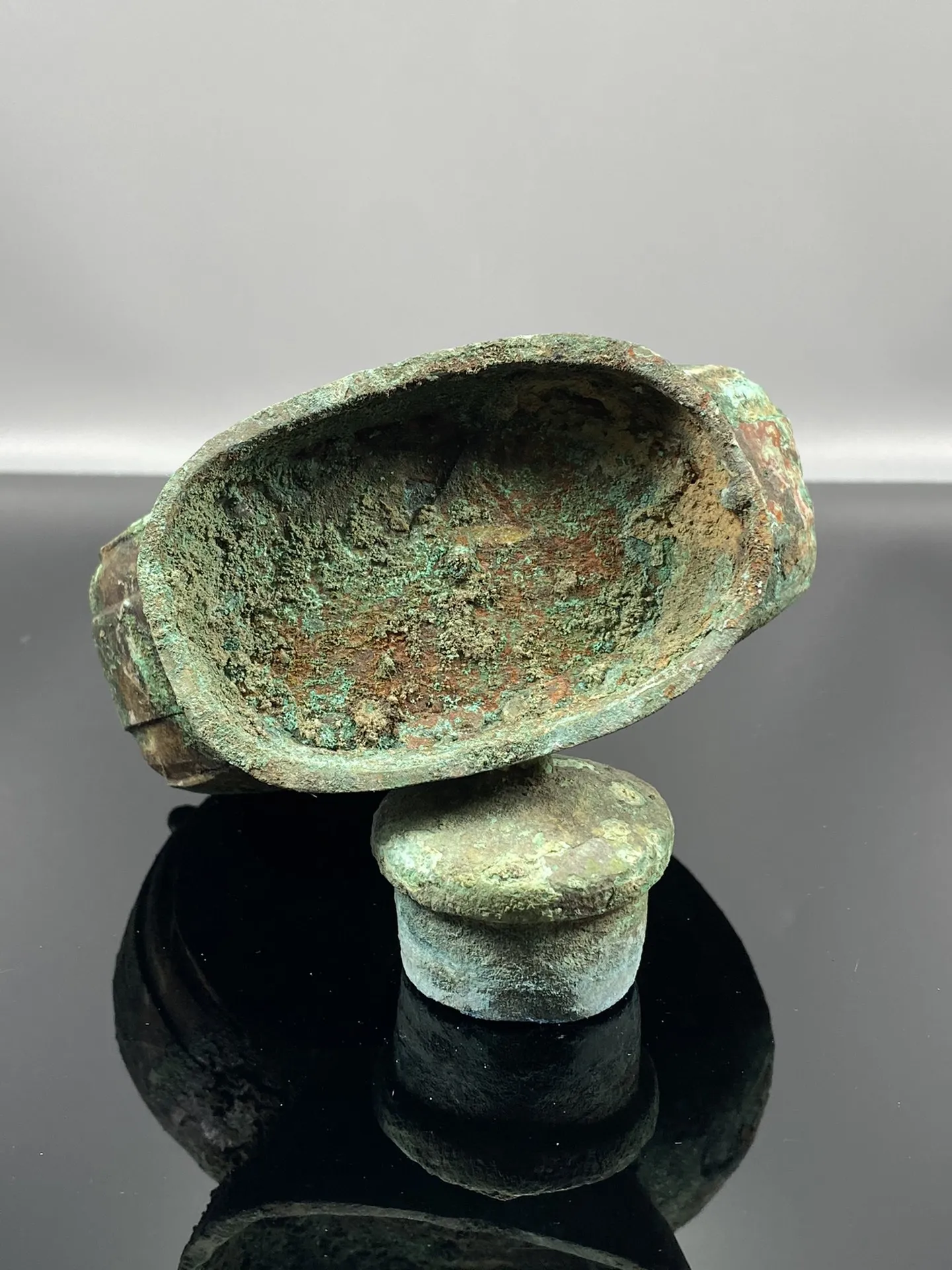 

LaoJunLu Han Dynasty Bronze Flat Pot Imitation antique bronze masterpiece collection of solitary Chinese traditional style