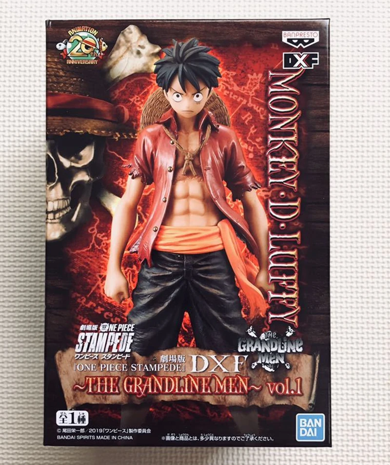 WSTXBD оригинальный один кусок STAMPEDE DXF THE GRANDLINE мужские Luffy vol.1 фигурка Brinquedos игрушки