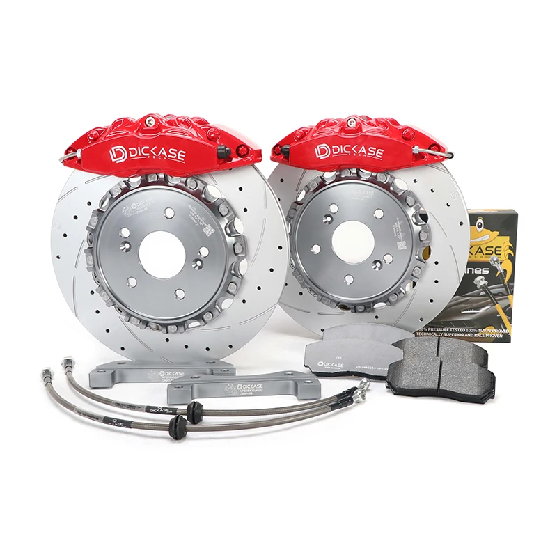 4 канальный тормозной суппорт big power dicase racing Золотая Центральная крышка с